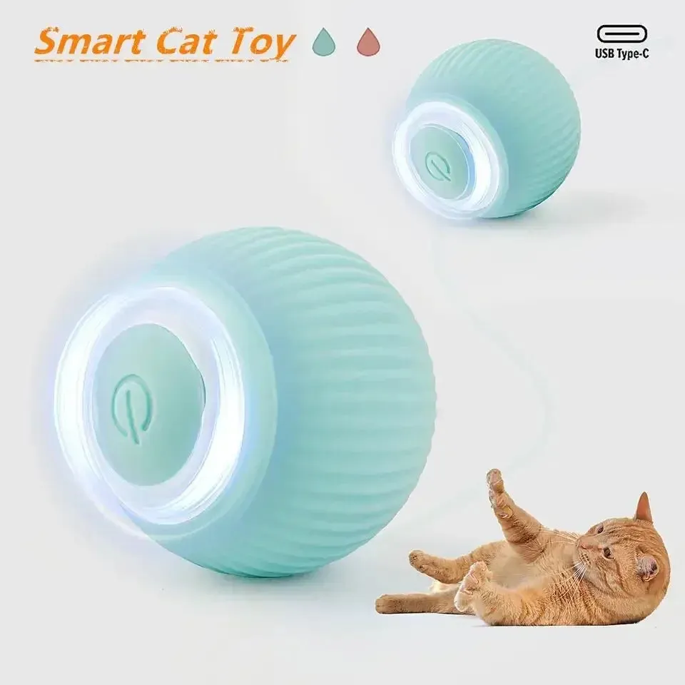 Electric Rolling Ball Cat Toy