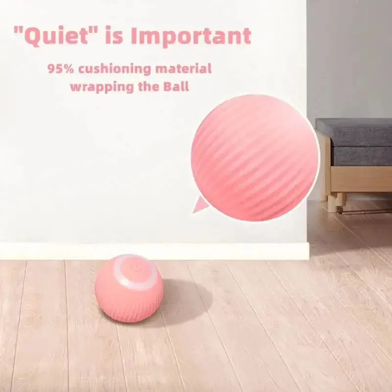Electric Rolling Ball Cat Toy