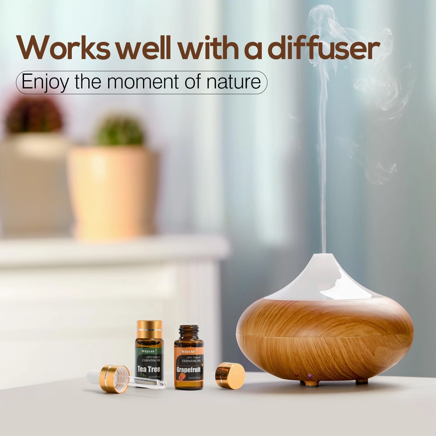 Essential Oils Set -Essential Oils - 100% Natural Essential Oils-Perfect for Diffuser, Humidifier,Aromatherapy, Massage,Skin & Hair Care,30x5 ml(0.17fl.oz