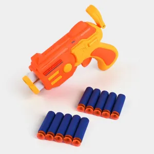 Eva Manual Soft Dart Target Toy ORANGE For Kids