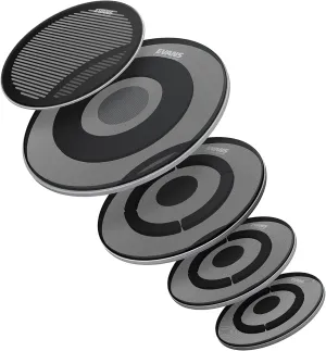 Evans Drum Heads - dB Rock Pack (10" 12" 16") with 14" dB Snare Batter and 22" dB Bass Batter