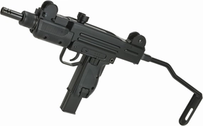 Evike Airguns - KWC Metal CO2 Powered Full Auto 4.5mm Mini Uzi Air Gun