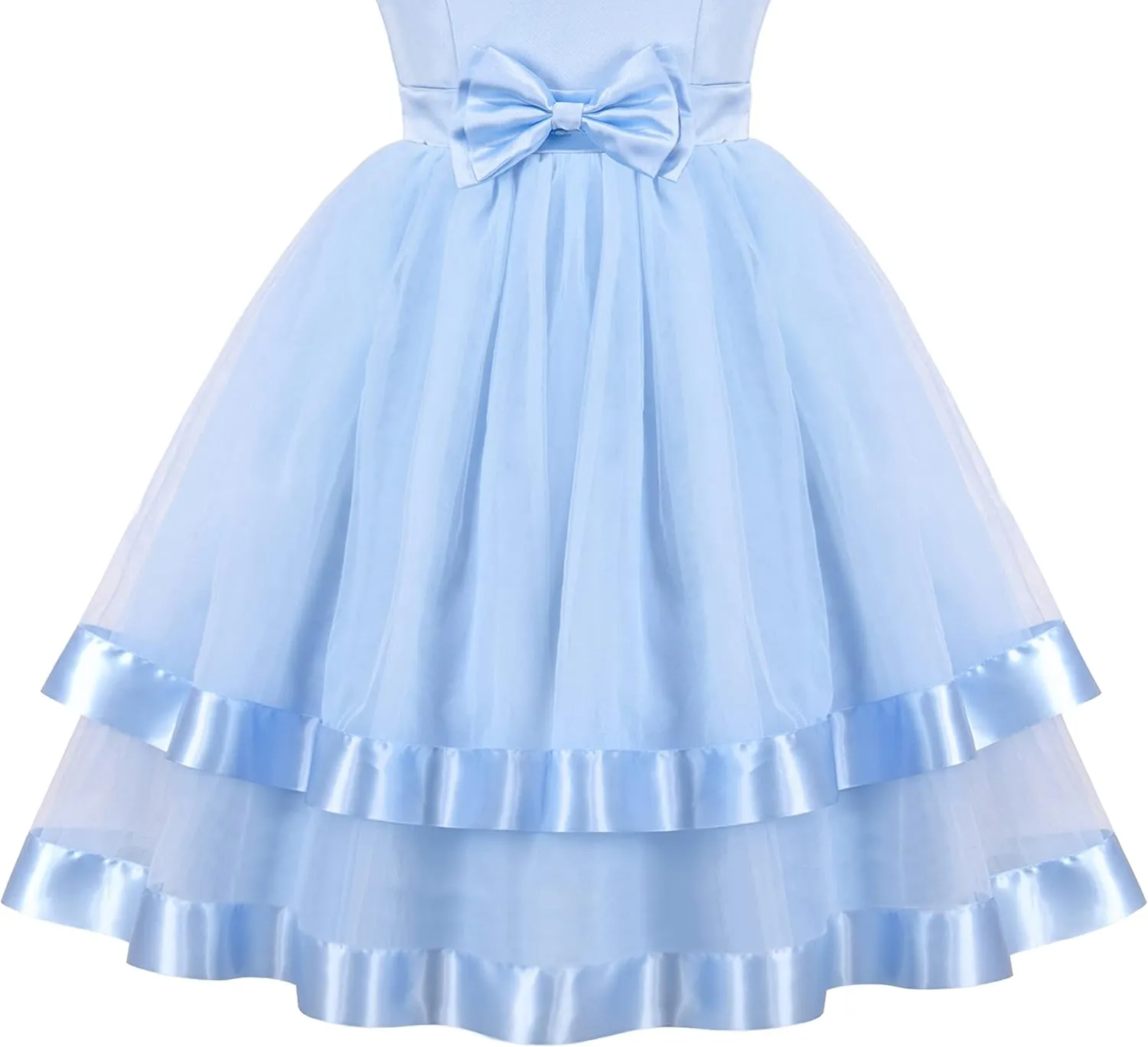 Flower Girl Dress Elegant Party Ball Gowns Vintage Pageant Princess Formal Dress