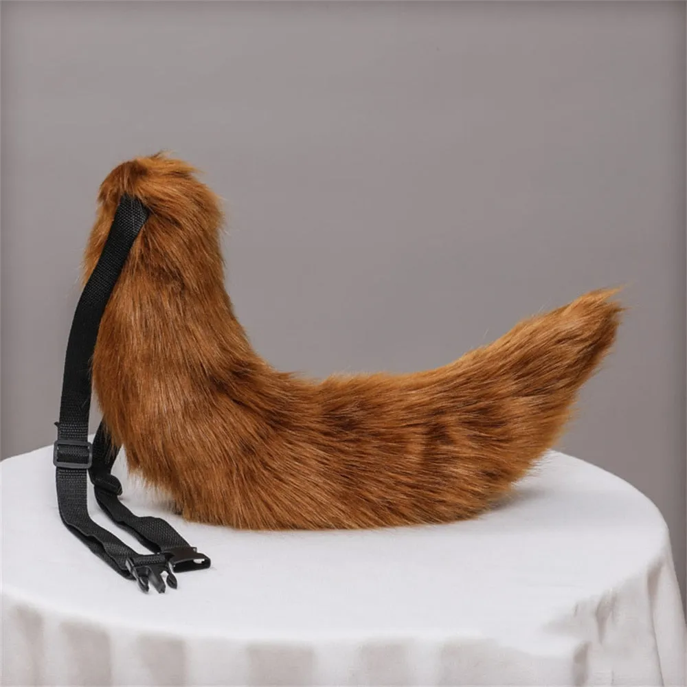 Fluffy Cat Ears & Tail