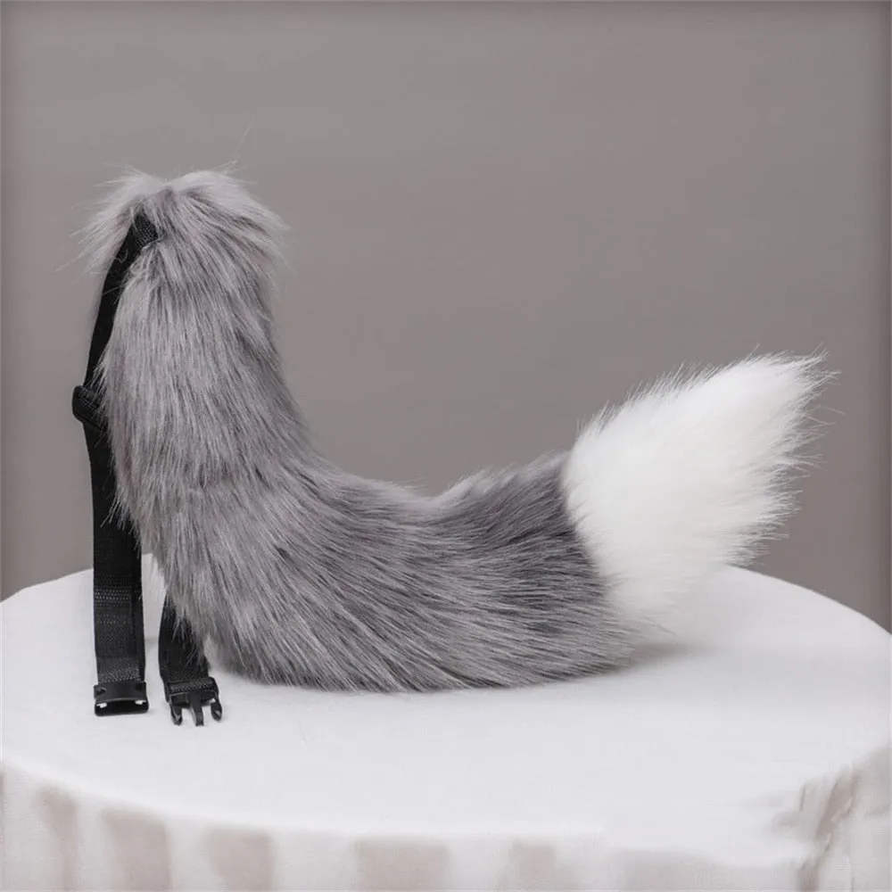 Fluffy Cat Ears & Tail