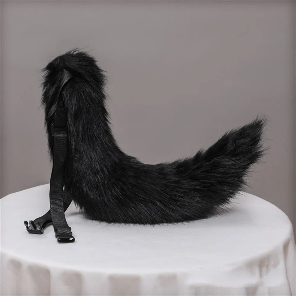 Fluffy Cat Ears & Tail