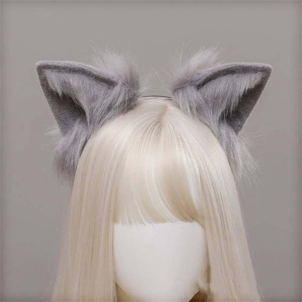 Fluffy Cat Ears & Tail