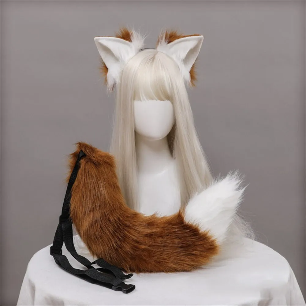 Fluffy Cat Ears & Tail