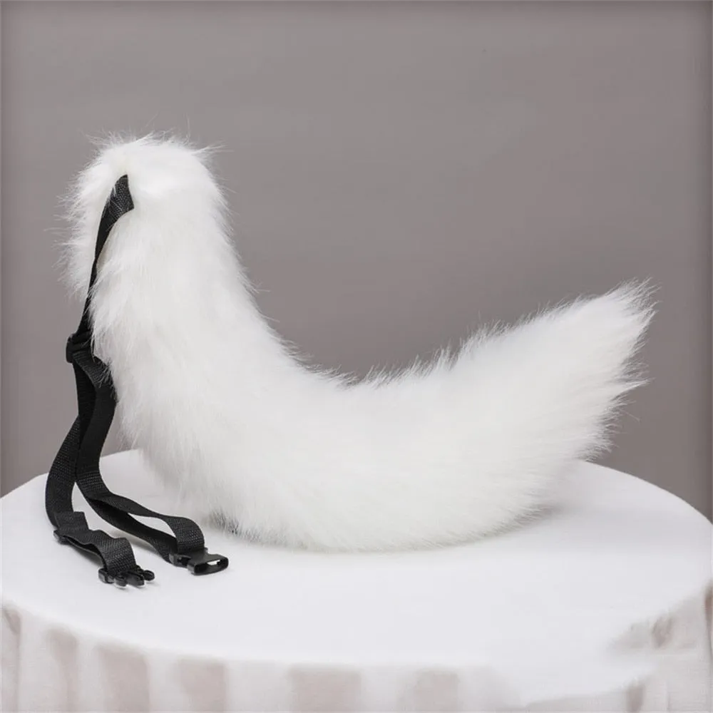Fluffy Cat Ears & Tail