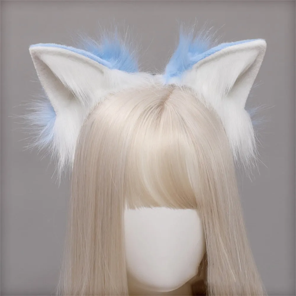 Fluffy Cat Ears & Tail