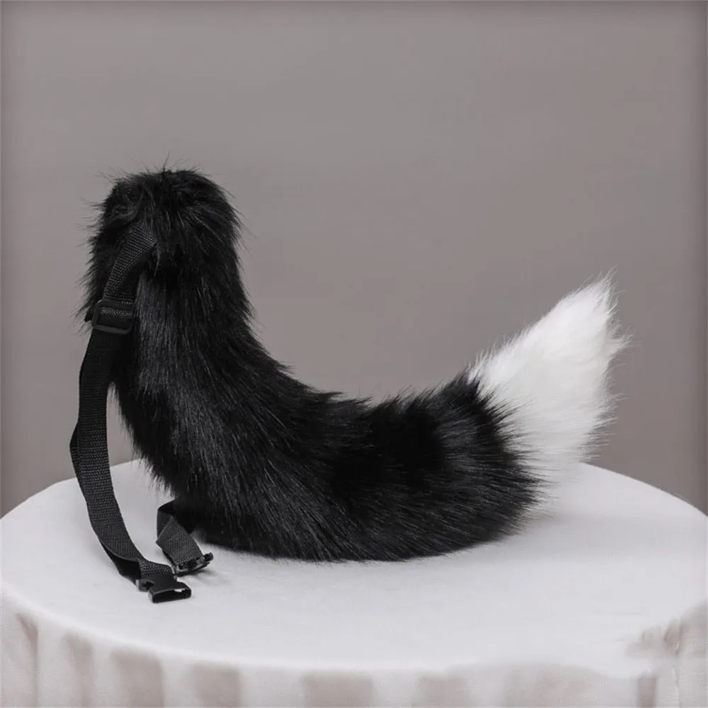 Fluffy Cat Ears & Tail