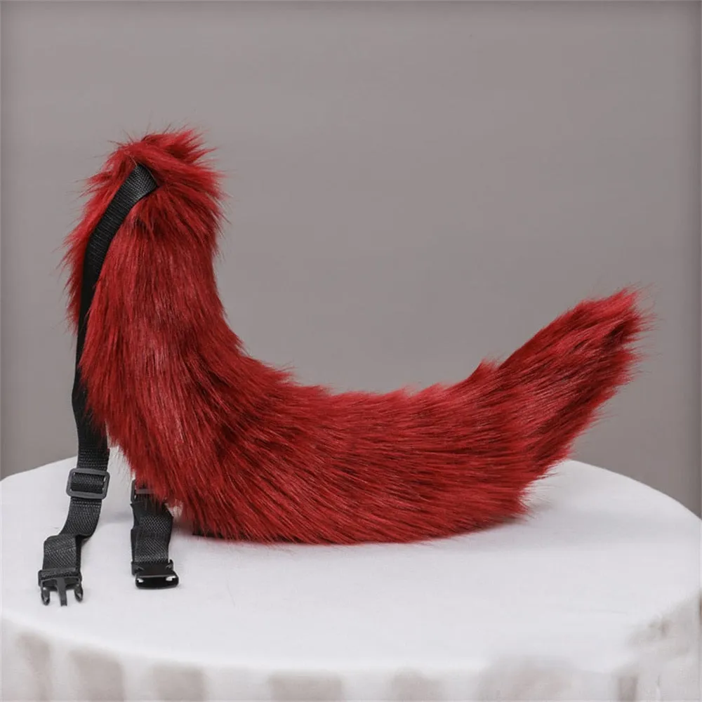 Fluffy Cat Ears & Tail