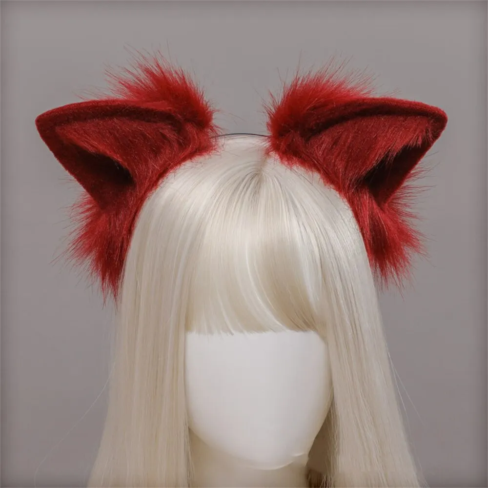 Fluffy Cat Ears & Tail