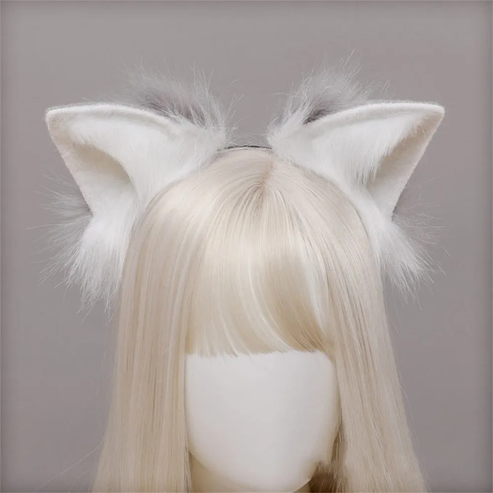 Fluffy Cat Ears & Tail