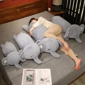 Fluffy Laying Elephant Family