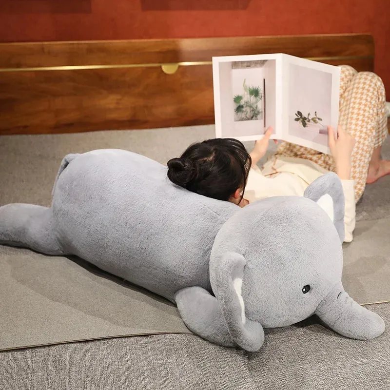 Fluffy Laying Elephant Family