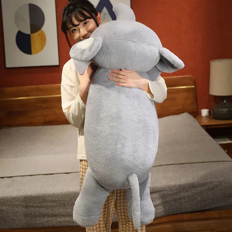 Fluffy Laying Elephant Family