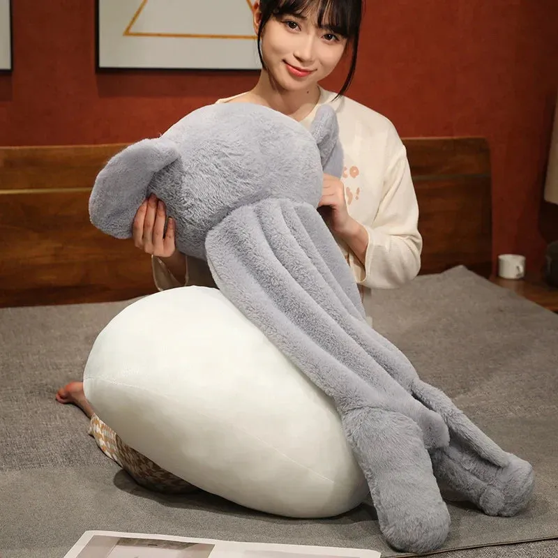 Fluffy Laying Elephant Family