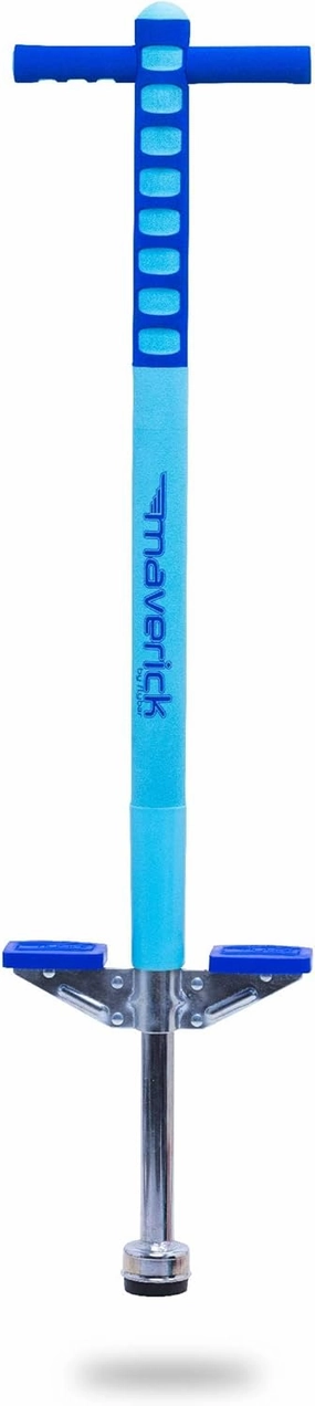 Flybar Maverick Pogo Stick for Kids Ages 5 , 40 to 80 Pounds, Perfect for Beginners, Easy Grip Handles, Anti-Slip Pegs, Outdoor Toys for Boys and Girls