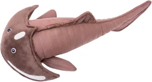 FRANKIEZHOU Simulated Ostracoderms Plush Animal, Lifelike 17.7" Ancient Creature Plush Toy, Soft Armored Fish Plush Toy,Girl's Toy, Children's Gifts