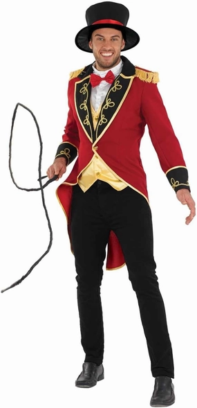 fun shack Ringmaster Costume for Men, Circus Ring Master Outfit, Carnival Costume for Themed Events and Parties