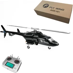 FW450L RC Helicopter for Adults 450-Class 2.4G 6CH Remote Control Helicopter Outdoor RC Aircraft Flying Model RTF Version Creative Gifts(Righthand Flight Control,with 2 Battery)