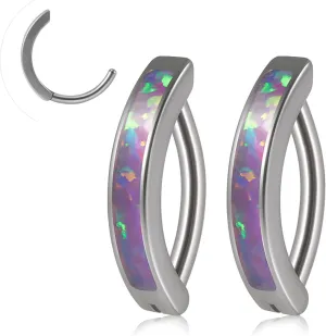 G23 Titanium & Stainless Steel Belly Button Rings 14G/16G Clicker Barbells Body Piercing Navel Jewelry