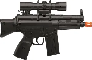 Game Face GFAPM74DPB Dual Power M74 Mini AEG Airsoft Rifle, Black
