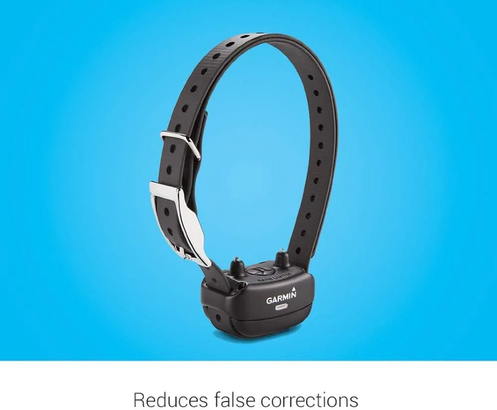 Garmin BarkLimiter Deluxe, Rechargeable Training Collar with Tri-Tronics Technology | Corrects Nuisance Barking, Bark Odometer, Manual & Auto Modes, for All Dog Breeds with Teacher's Pet Clicker