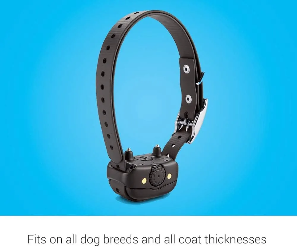 Garmin BarkLimiter Deluxe, Rechargeable Training Collar with Tri-Tronics Technology | Corrects Nuisance Barking, Bark Odometer, Manual & Auto Modes, for All Dog Breeds with Teacher's Pet Clicker