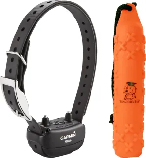 Garmin BarkLimiter Deluxe, Rechargeable Training Collar with Tri-Tronics Technology, Corrects Nuisance Barking, Odometer, Manual & Auto Modes, for All Dog Breeds, Teacher's Pet Bumper
