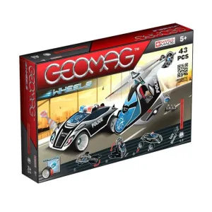 GeoMag Wheels Fast Chase 43 Pieces
