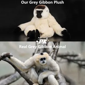 Gibbons Stuffed Animals,Cuddly Plush Toy,Gift for Kids,15 Inch