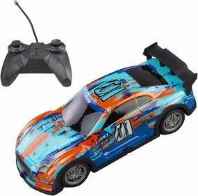 GoolRC RC Drift Car, 1:22 Scale 4WD Electric Sport Racing Car for Boys and Girls (P220 Blue)