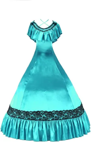 Gorgeous Herrlich Elegant Lolita Doll Neck Cute Strap Lace Ball Gown Dress