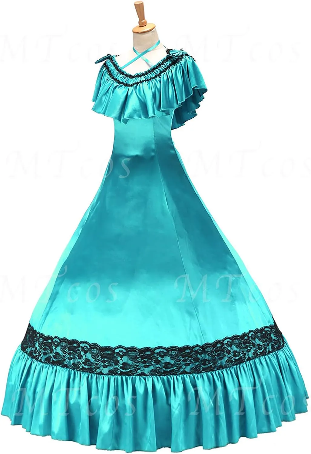 Gorgeous Herrlich Elegant Lolita Doll Neck Cute Strap Lace Ball Gown Dress