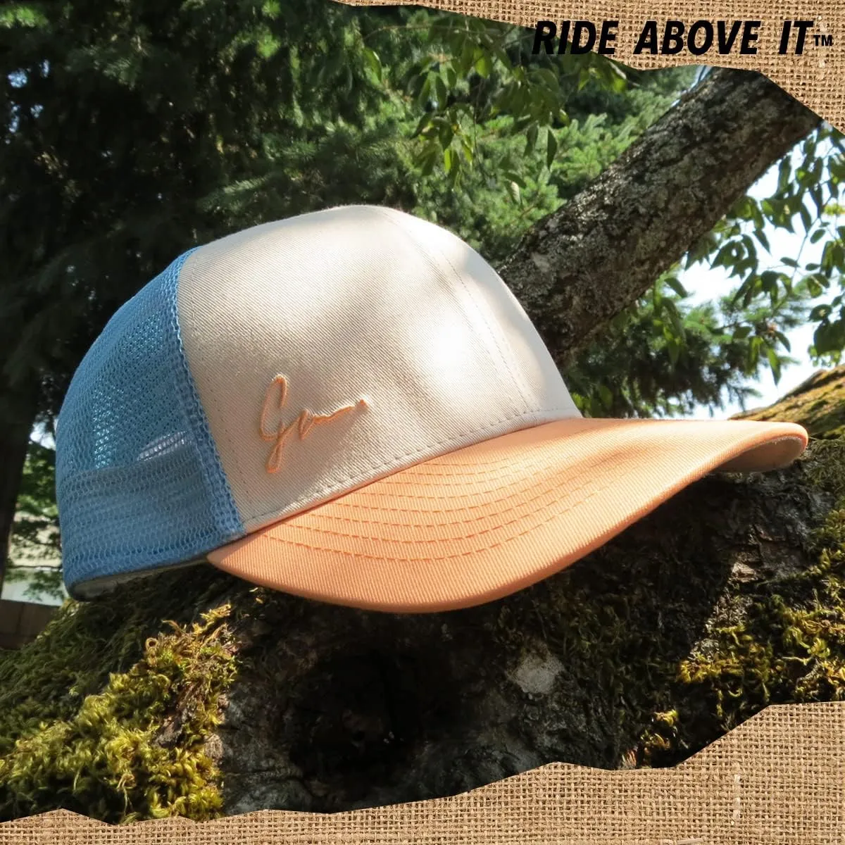 Grace Folly Beach Trucker Hats for Women- Snapback Baseball Cap for Summer