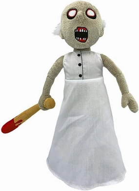 Granny Plush Beanie Toy Granny Horror Game Stuffed Plush Beanbag, 7"