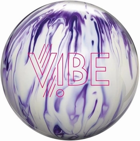Hammer PRE-DRILLED Arctic Vibe Bowling Ball - Snow/Purple 13lbs
