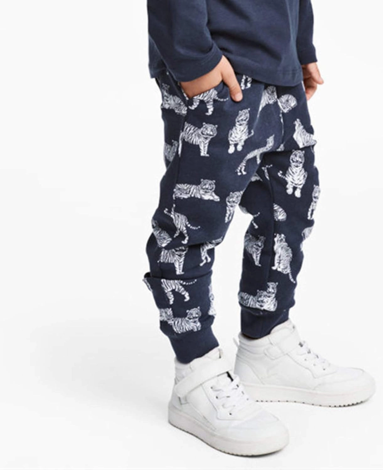 HUAER& Baby Boy's Jogger Pants Dinosaur Car Drawstring Elastic Sweatpants
