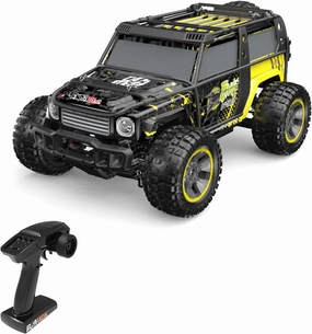 HXBER Car 1/10 2.4GHz High Speed 65km/h All Terrain Off Road Trucks 4WD Brushless Motor Vehicle Racing Climbing Car Gifts for Adults