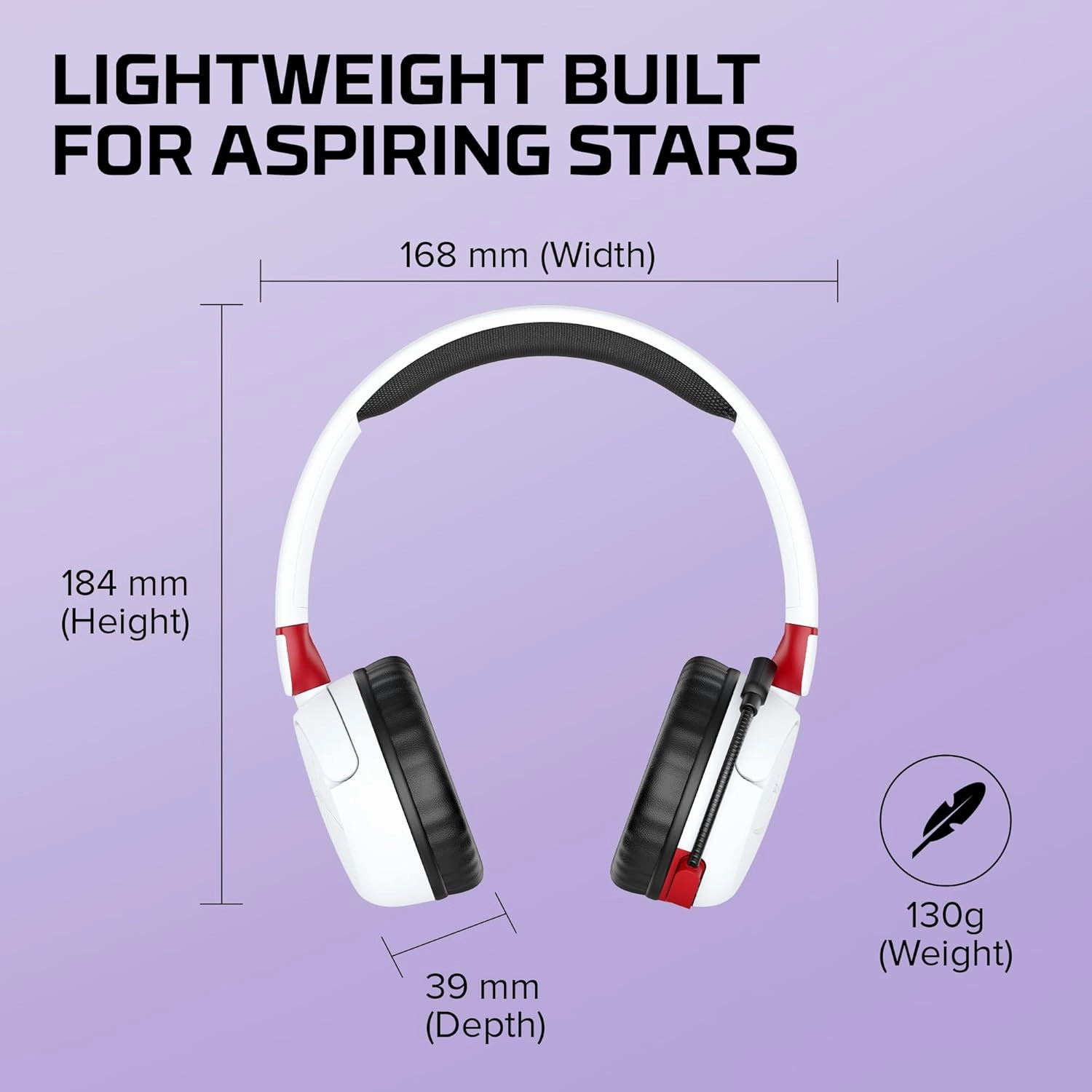 HyperX Cloud Mini Kids Wireless (White)