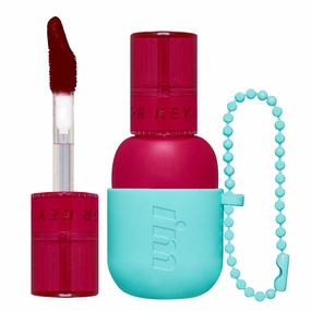 I'M MEME Water Color Key Ring Gel Lip Tint - 05 Berry Compote | Long Lasting Lip Gloss, Hydrating Glossy Finish, K-Beauty, Cute Korean Makeup, Compact Portable Keychain, Travel-Friendly, 0.09 Oz