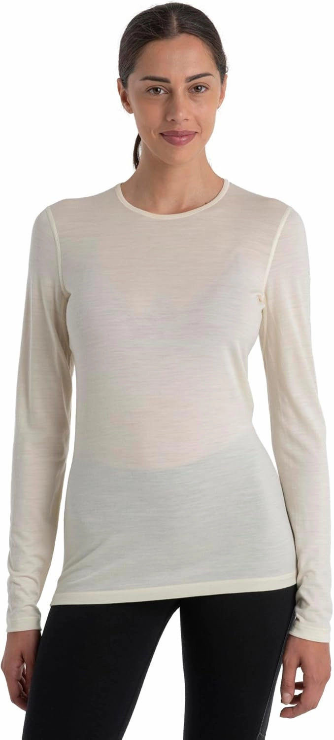 Icebreaker Merino Women's 200 Oasis Long Sleeve Thermal Cold Weather Base Layer T-Shirt