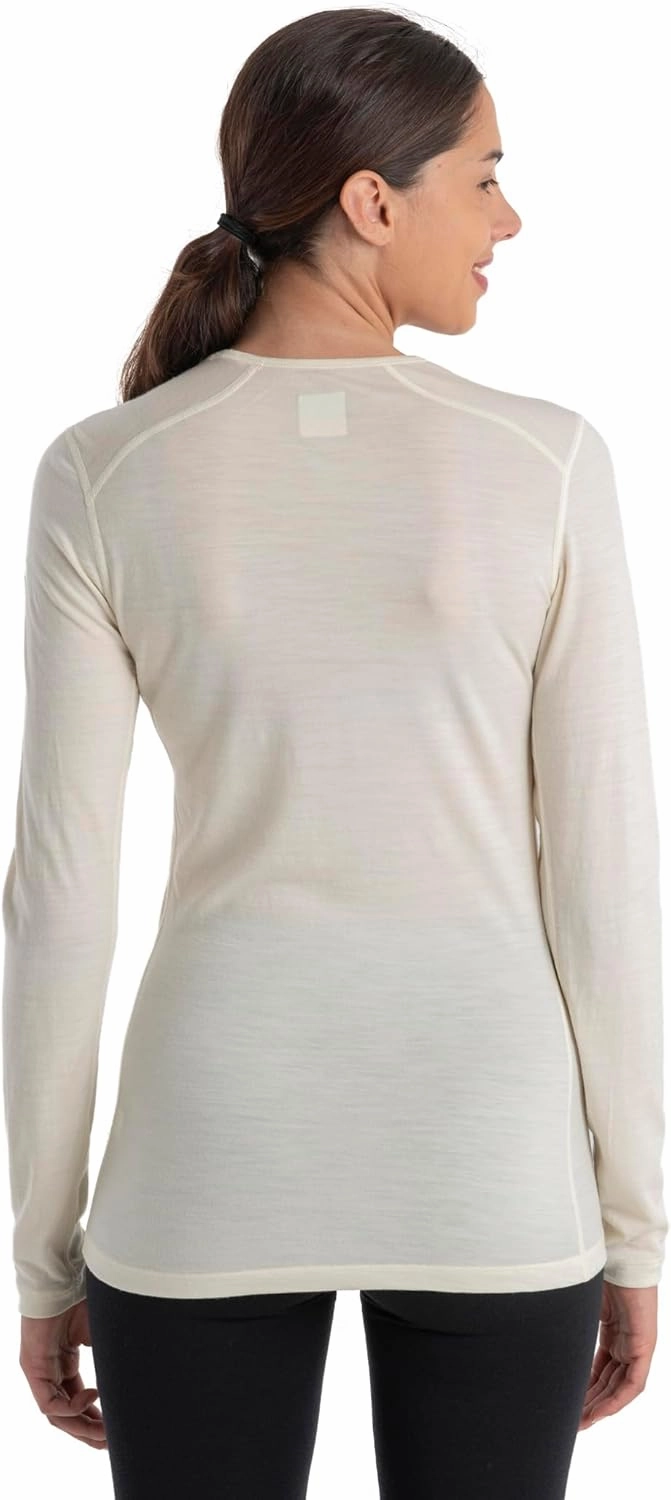Icebreaker Merino Women's 200 Oasis Long Sleeve Thermal Cold Weather Base Layer T-Shirt