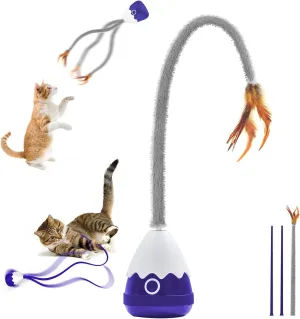 Interactive Rechargeable Cat Wand - Engaging Exercise Toy