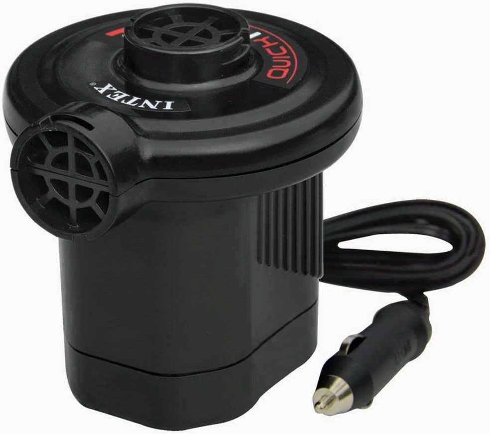 Intex Quick-Fill DC Electric Air Pump, 12V Car Plug, Max. Air Flow 21.2CFM