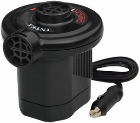 Intex Quick-Fill DC Electric Air Pump, 12V Car Plug, Max. Air Flow 21.2CFM