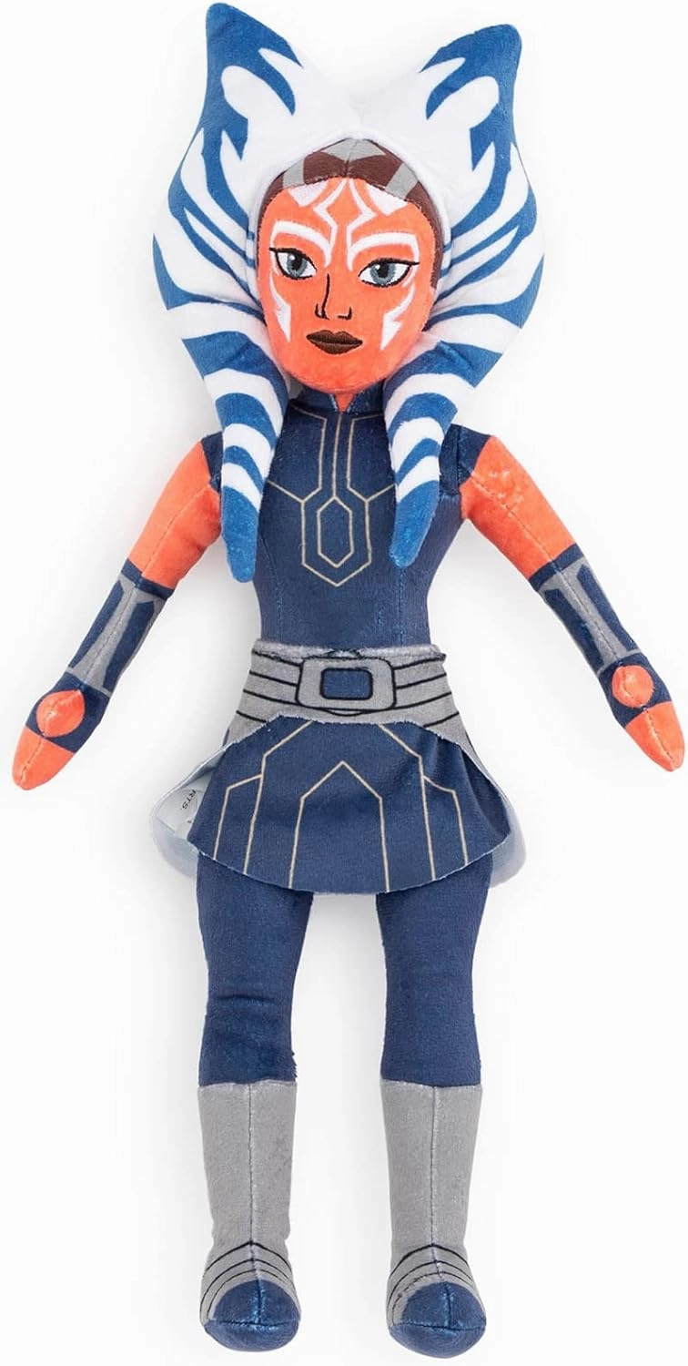 Jay Franco Star Wars The Clone Wars Ahsoka Stuffed Pillow Buddy - Super Soft Polyester Microfiber, 17 inch (Official Star Wars Product)