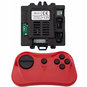 JIARUIXIN DR01 V2.6 390MYK 12V Children Electric Ride On Car Replacement Parts 2.4G Bluetooth Remote Control and Receiver Kit Controller Control Box Accessories